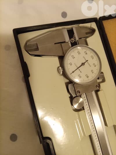 Vernier Calipers, dial & standard, mm/inch