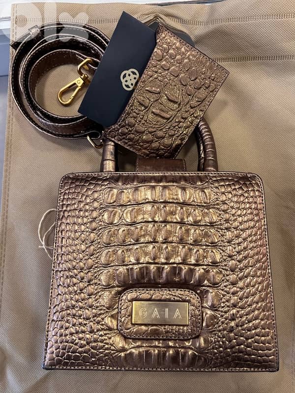 GAIA AUTHENTIC MINI BAG new in tag 11