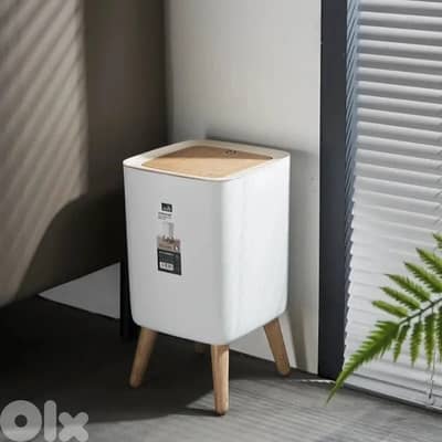 Nordic 10L Lidded Trash Can – Stylish Odor Control
