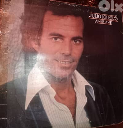 Julio iglesias 33 rpm 2 french album