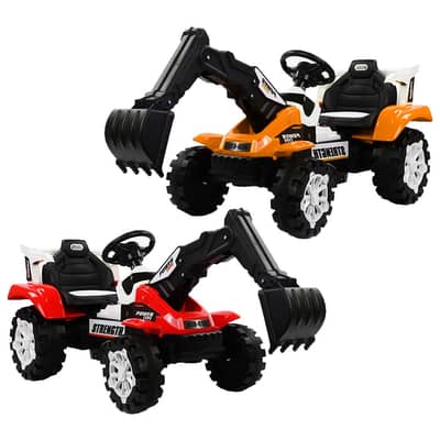 Children 6V4.5AH Battery Operated Excavator - حفّارة كهربائية