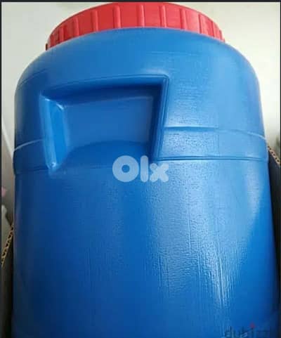 Two plastic jars 5/10L- Not Negotiable