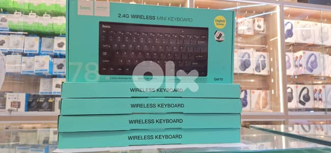HOCO 2.4G WIRELESS MINI KEYBOARD GM70 10$
