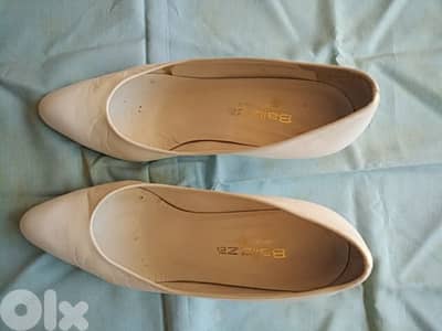 Balizza white shoes (made in Italy,37.5) - Not Negotiable