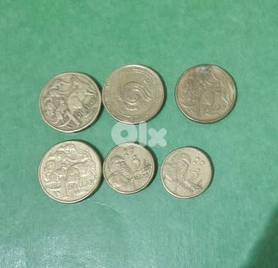 australian & canadian coins