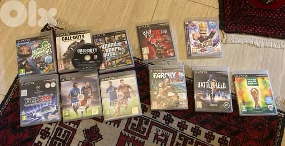 ps3 games between 5$ and 20$. 90$ for all
