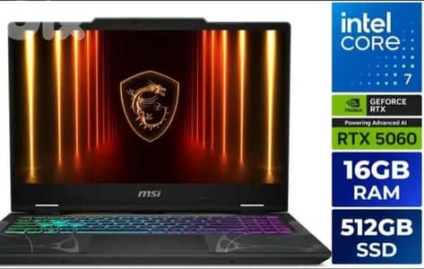 BRAND NEW SEALED WARRANTY 2 YEARS MSI CYBORG CORE 7 240H
