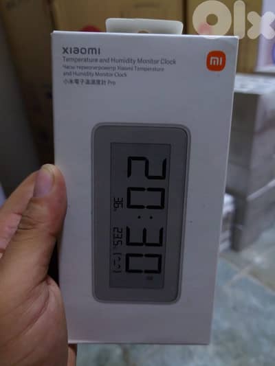 Xiaomi temperature and humidity monitor clock