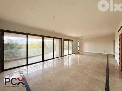 Apartment for Sale in Baabda | Spacious | Terrace | With Mountain View