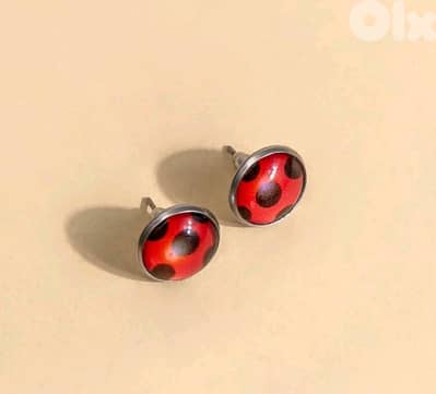 Miraculous Ladybug Earrings for adults and kids