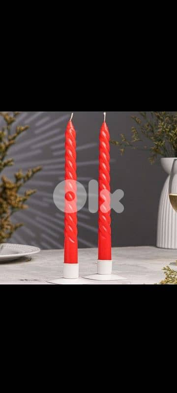red candles 6