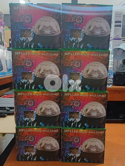 1 colored led ball light
