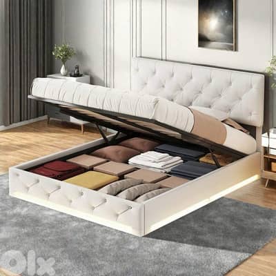 bed with storage