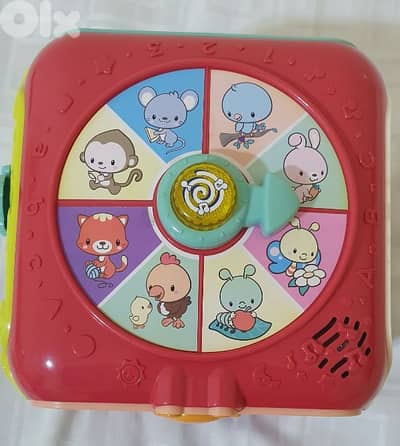 baby game Sort & Discover Activity Cube  like new 7 $ beyrot ashrafiye