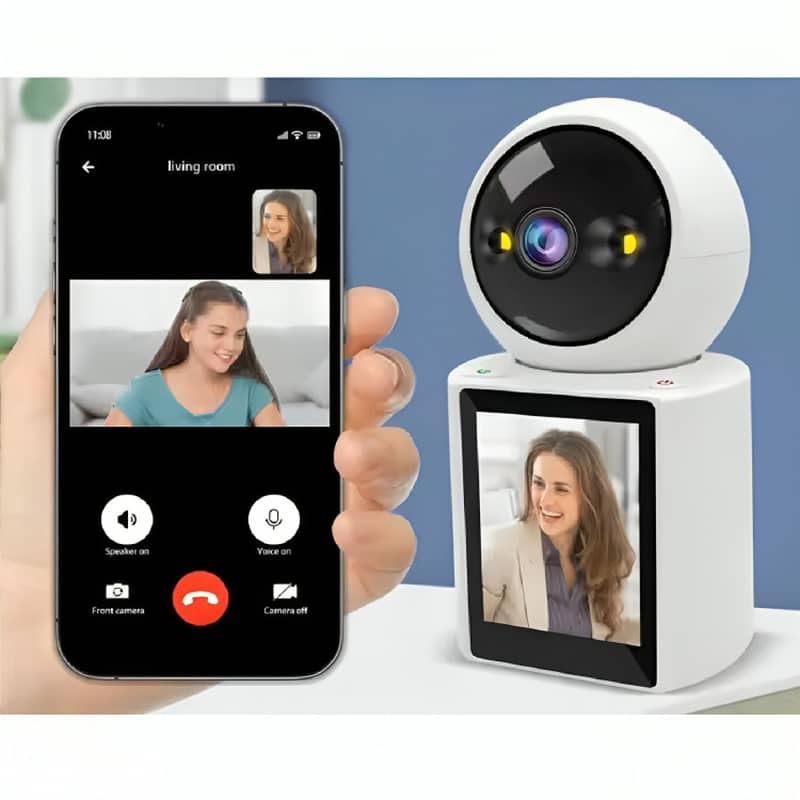 Wireless Dual Screen Video Calling Camera 1080 HD - كاميرا مكالمات 2