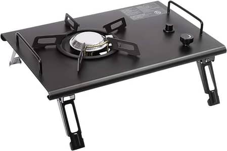 4000W High-Output Field Stove – Stainless & Cast Iron, Quick Ignition