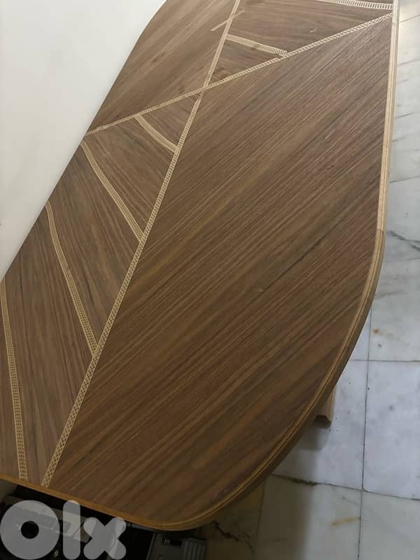 Wood dining table 2