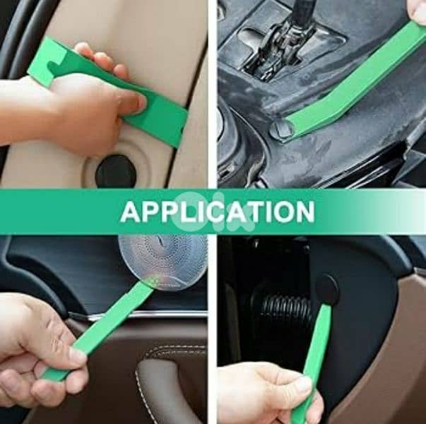 Car Interior Prying set Parkside 10$ قوارص لفك قطع البلاستك في السيارة 5