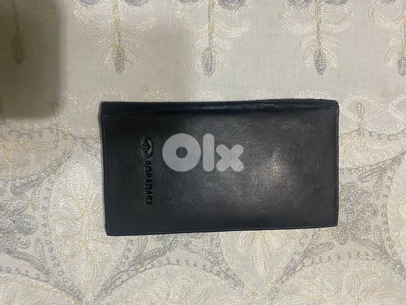Infiniti wallet black color 1