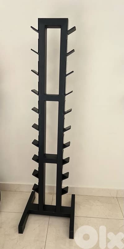 dumbbell rack دمبل