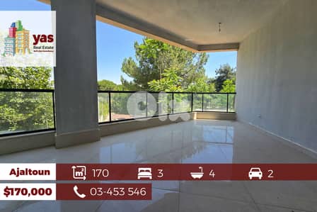 Ajaltoun 170m2 | Brand New |  Super Luxury | Catch |