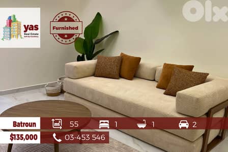 Batroun 55m2 | Chalet / Studio | Furnished | Mint Condition | OJH |