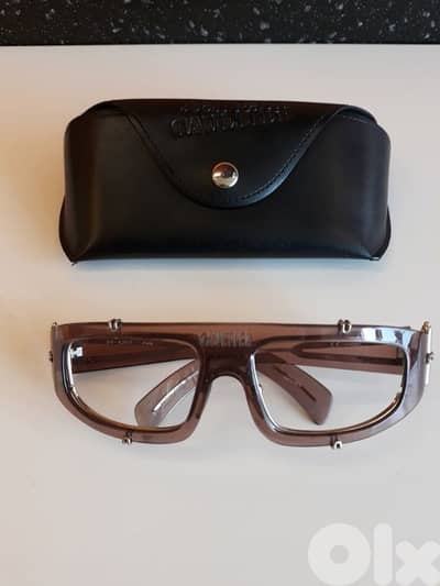 Jean Paul GAULTIER 56-6202 Vintage Sunglasses Frame + Leather Case