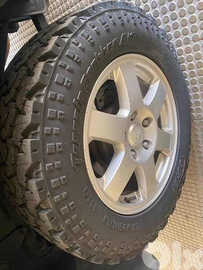 4 wheels for jeep