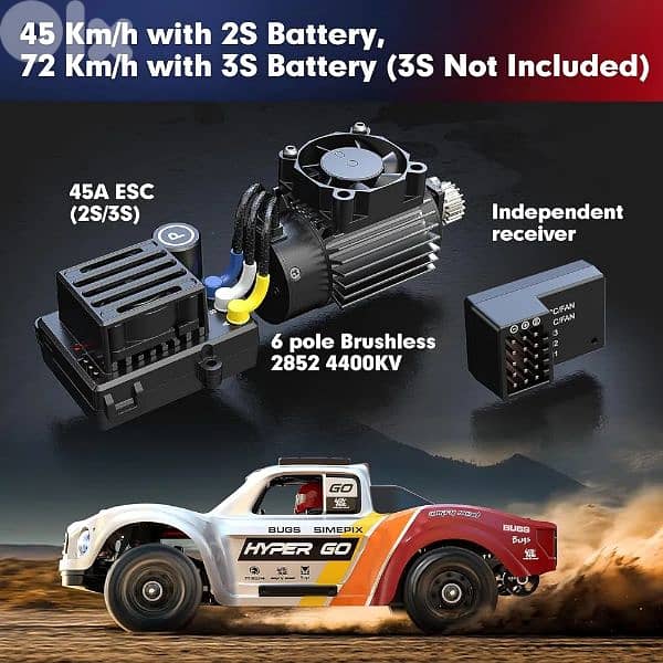 RC Desert Truck with Gyro 3