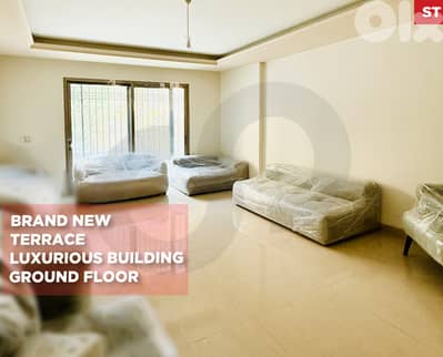 Terrace - super prime location - Haret Sakher- حارة صخر ! REF#ST131299