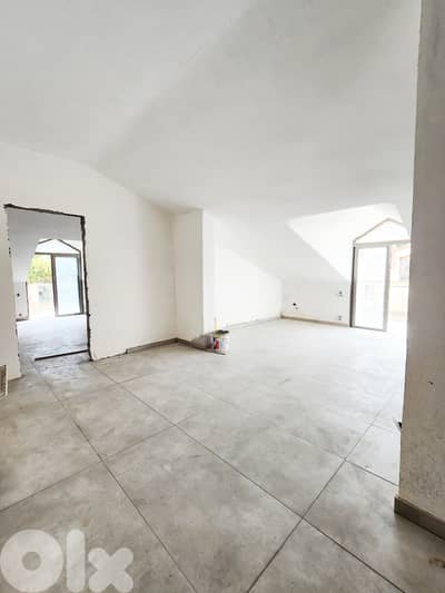 290 SQM Renovated Duplex in Baabdat with Mountain View +2 TERRACES