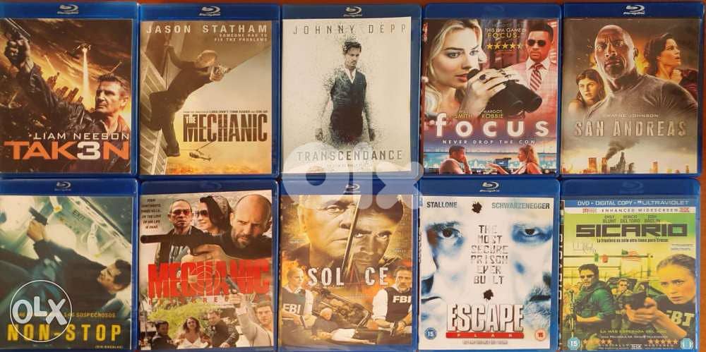 42 Blu-Ray Movie Copy 2$ each 3