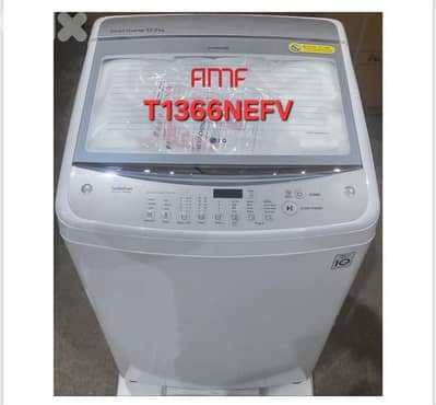 Washer LG 13kg Topload White غسالة أل جي باب علوي الأصلية