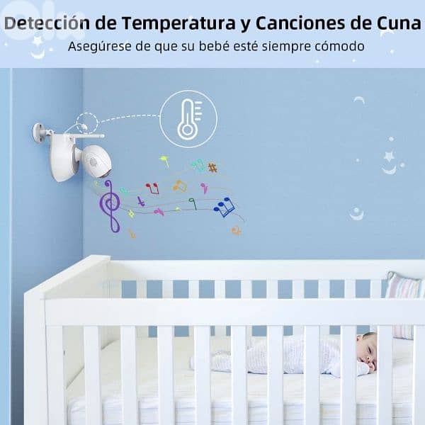 ANFLAG Baby Monitor, 1080P Wireless 5.5" FHD LCD /4$ delivery 7