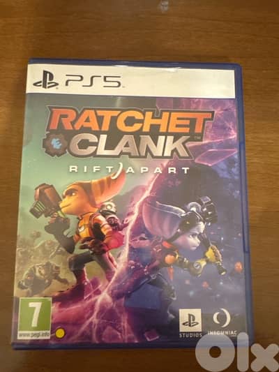 ratchet and clank rift apart (barely used)