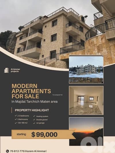 New Apartments in Majdal Tarchich