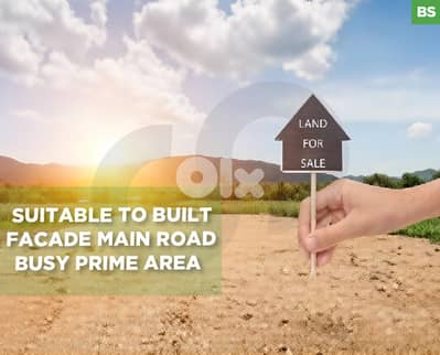 Prime area, Facade Road directly, Square Shape,zalka/زلقا REF#BS131483
