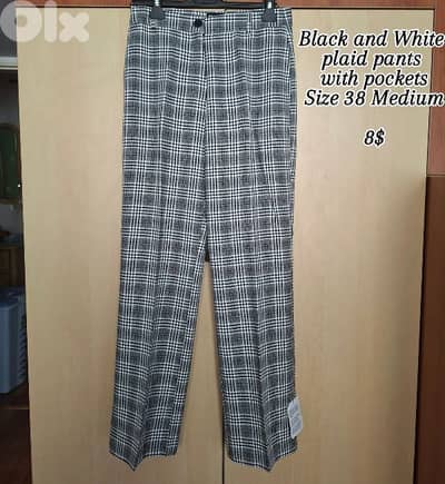 pants size medium