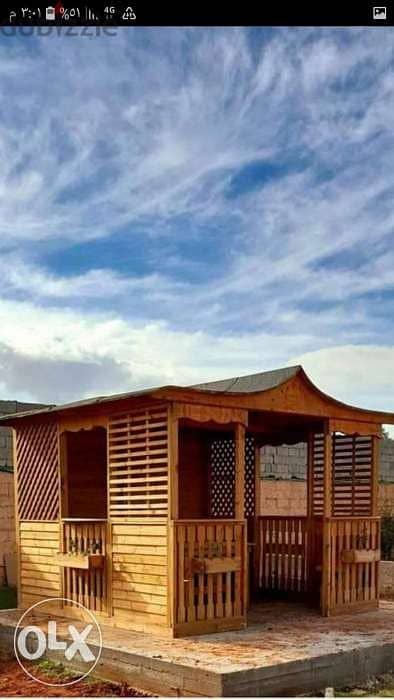 ديكورات خشبية