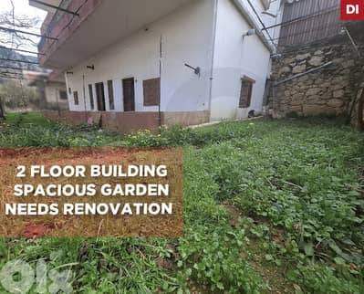 Building, garden, storage room,  Jezzine / جزين REF#DI131549