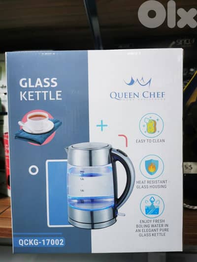 Kettle Queen Chef 2200W Glass
