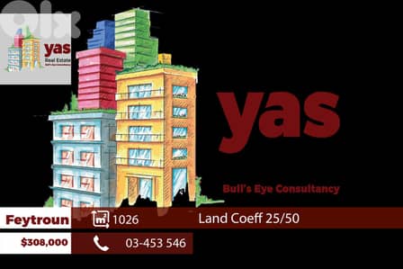 Feytroun 1026m2 | Residential Land | Classy Area | Ideal investment|WA
