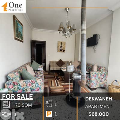 APARTMENT FOR SALE IN DEKWANEH/METN