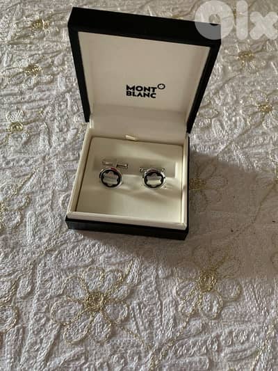 new mont blanc star cufflinks