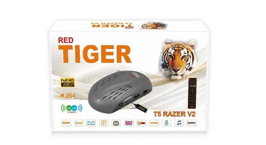receiver tiger t5 razor with free iptv service