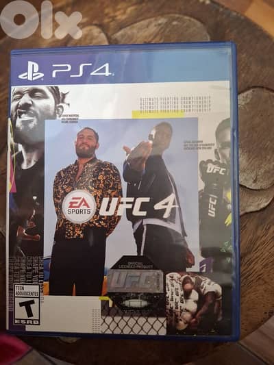 ps4 UFC 4 used only 1 time