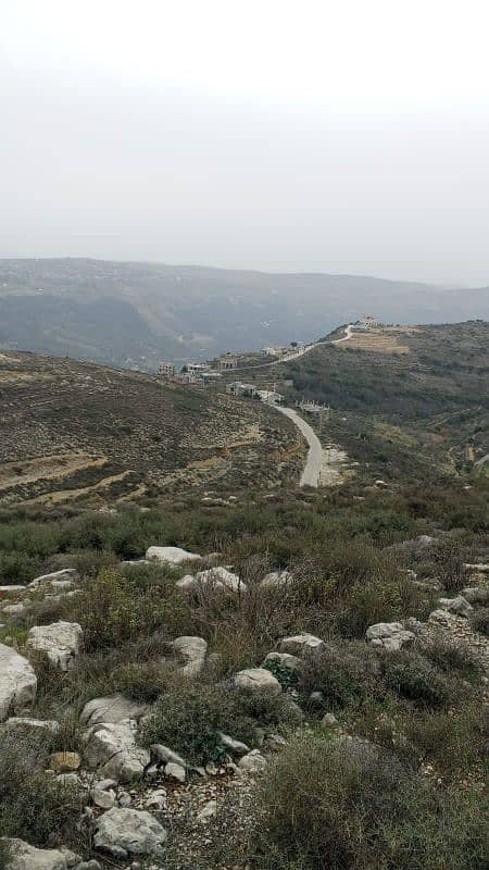 أرض للبيع في كفرنيس الشوف land for sale in shouf 8