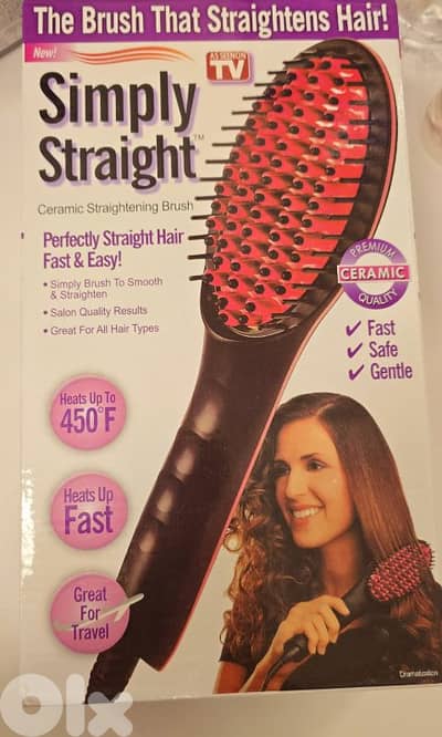 hair brush straightner