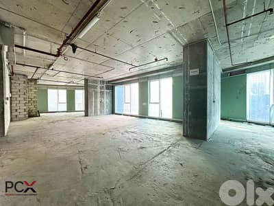 Office for Rent in Achrafieh | Core and Shell | Prime Location