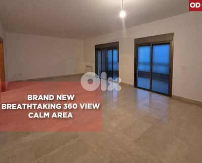 Breathtaking 360 view, 2 parking, cave, Dbaye/ضبيه REF#OD132368